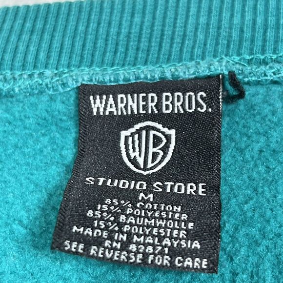 Vintage Looney Tunes Sweatshirt Womens Medium Warner Bros Tweety Bird 1996 - Picture 9 of 10